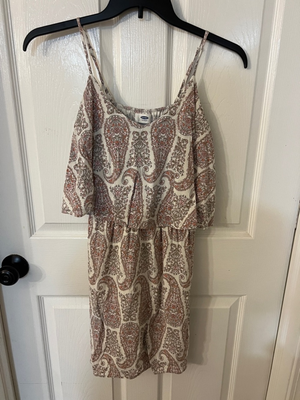 Old Navy Paisley Spaghetti Dress (PS)